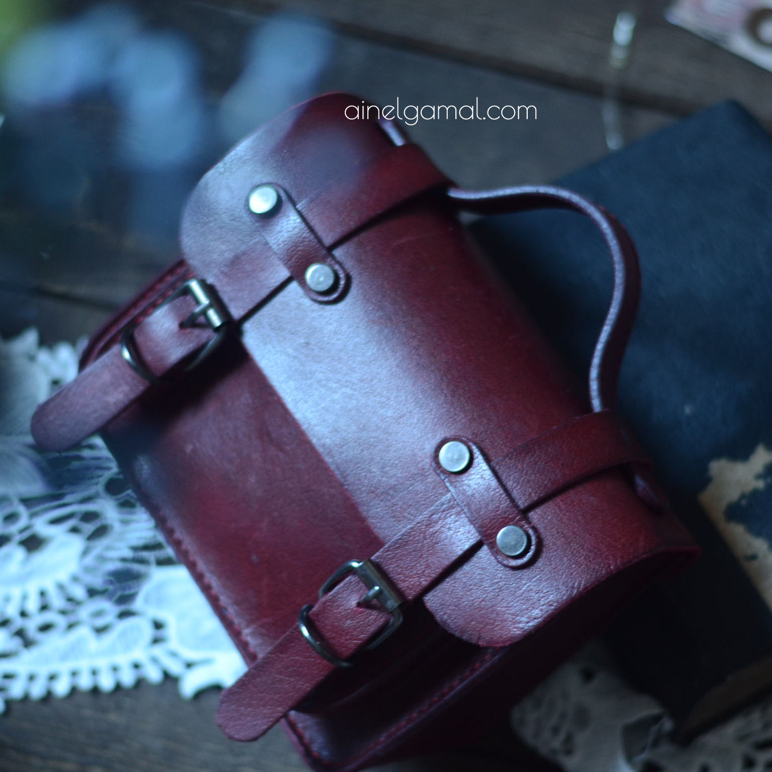 Crimson Vintage Bag