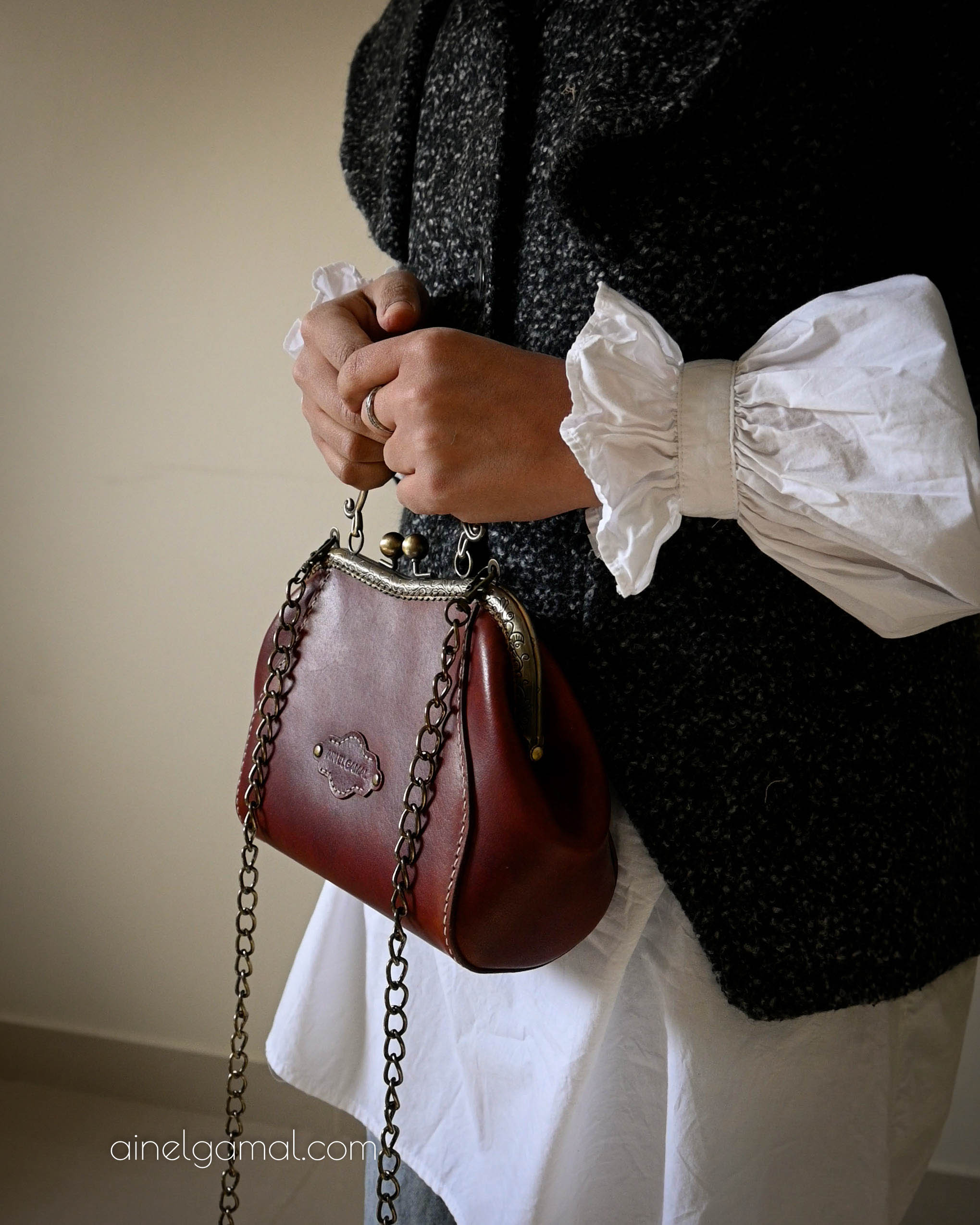 Vintage Frame Purse #57 - Ain Elgamal